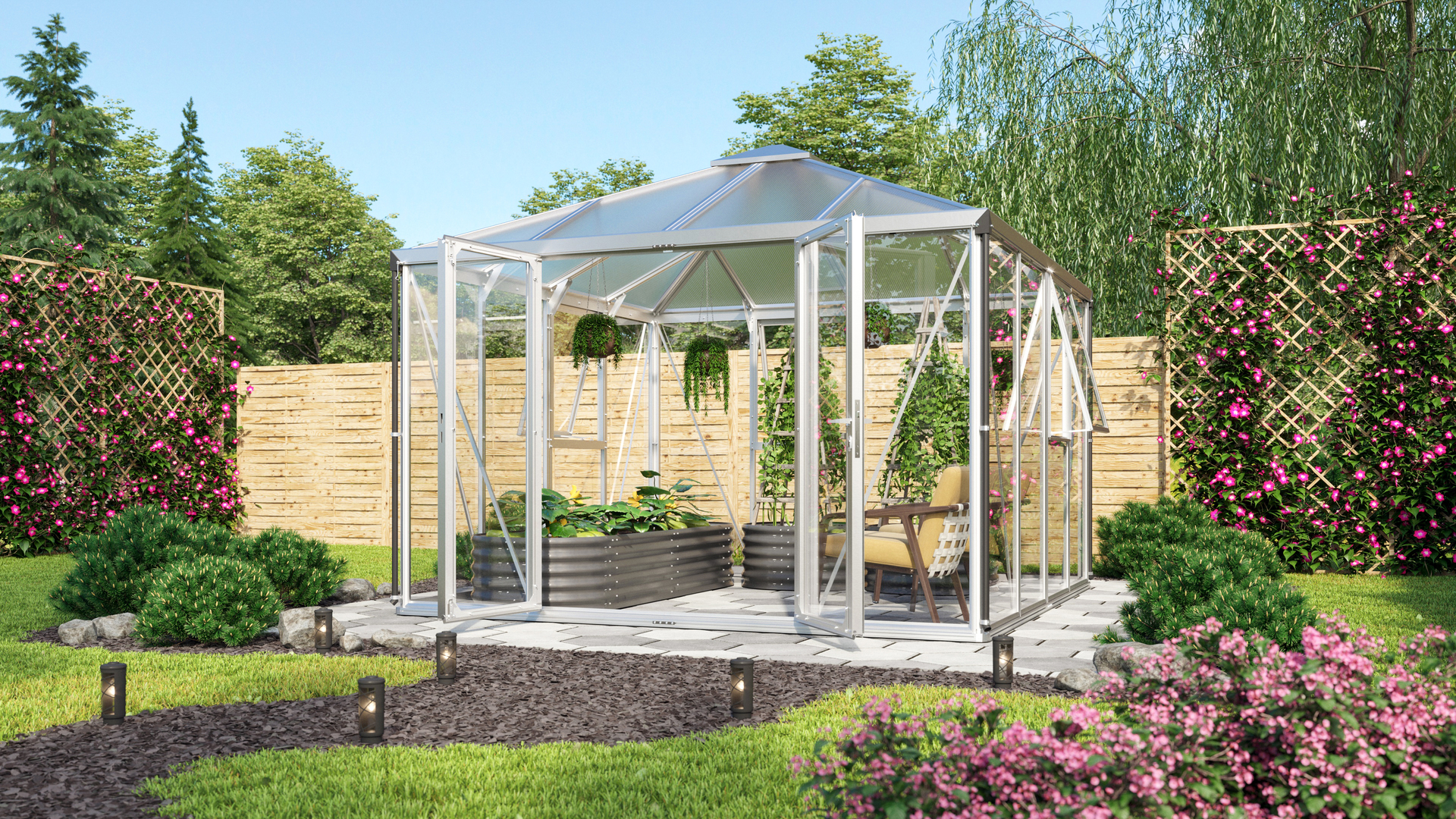 Gewächshaus Minos ESG HKP bei leitermann.de günstig kaufen Gewächshaus Minos ESG HKP