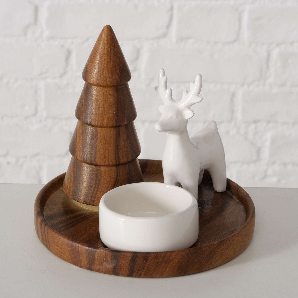 Teelichthalter Skando