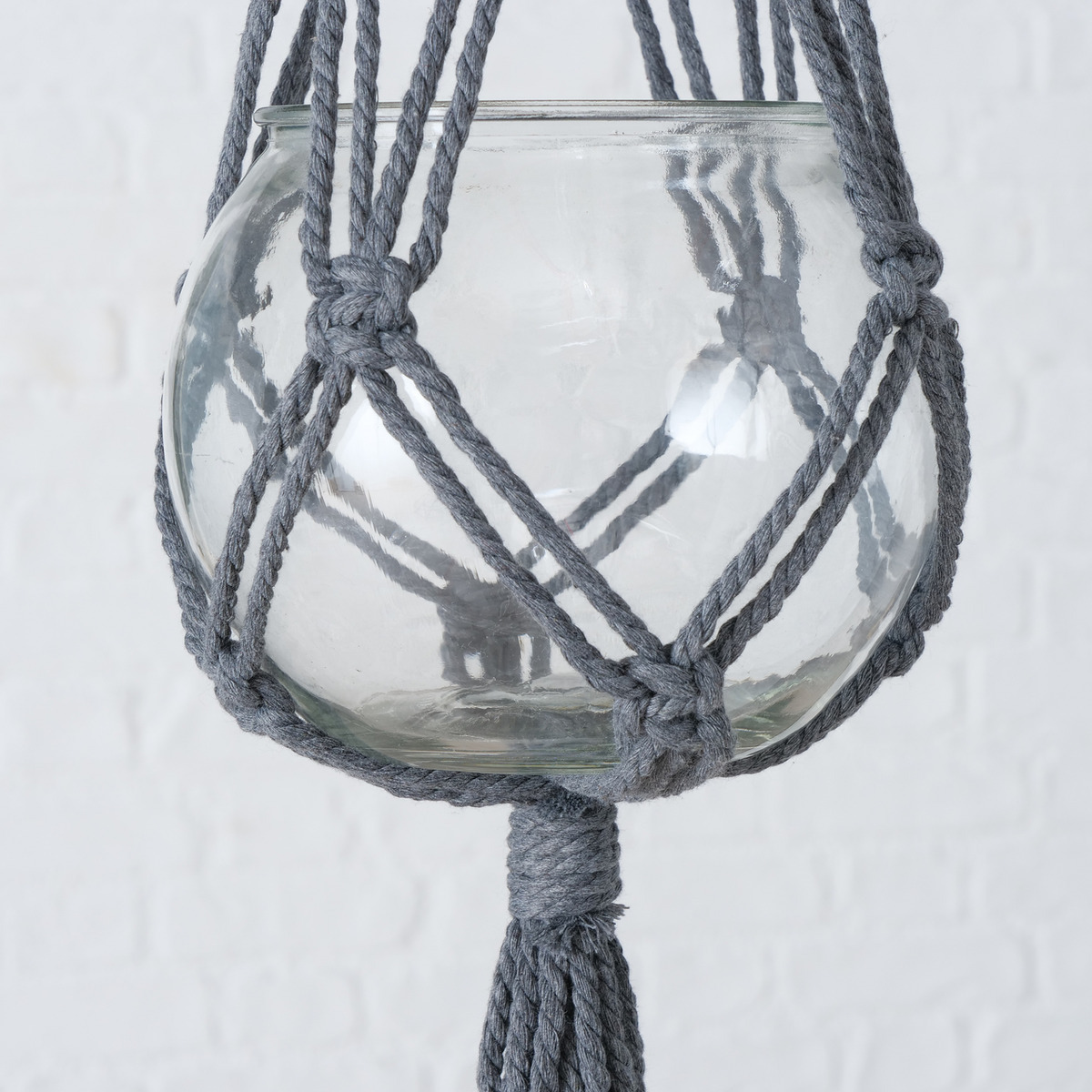 Pflanztopf Makramee, 3-fach sortiert bei leitermann.de günstig kaufen Pflanztopf Makramee, 3-fach sortiert