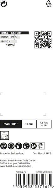 EXPERT ‘Laminate Clean’ T128 BHM Stichsägeblatt, 3 Stück. Für Stichsägen