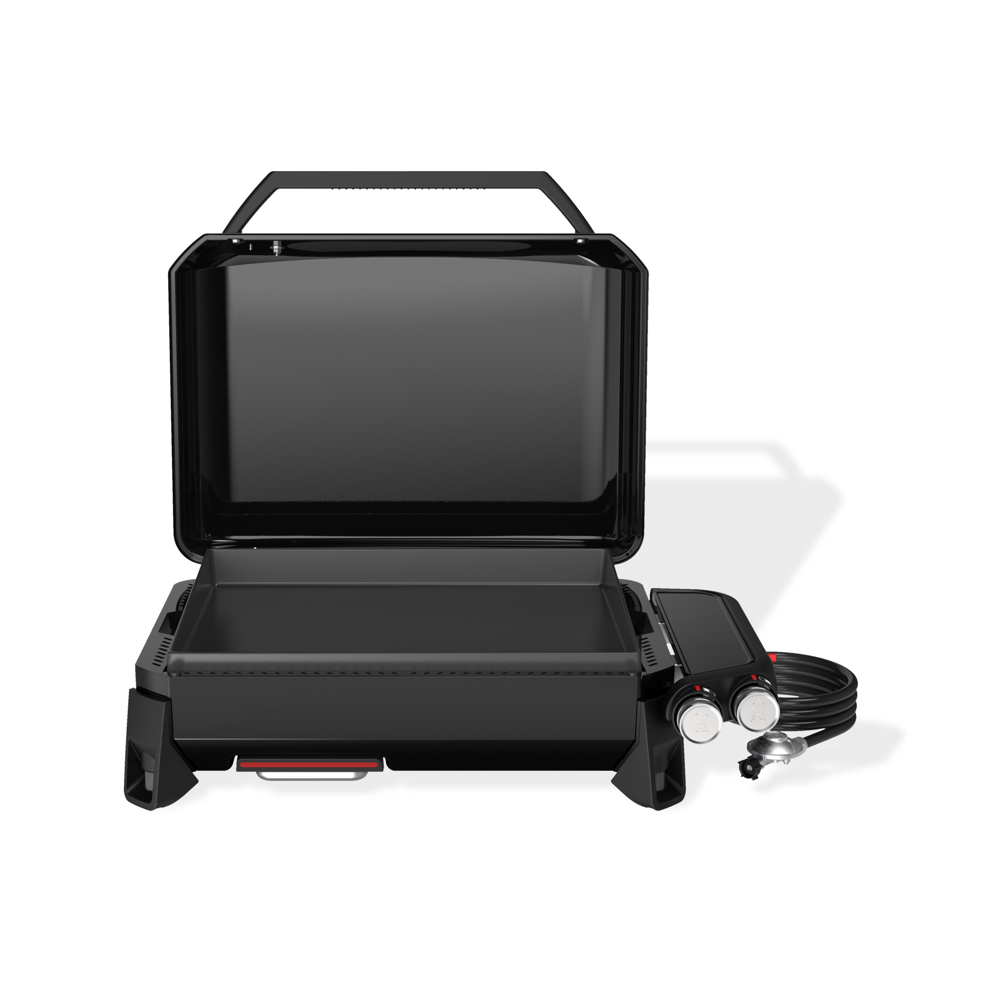 Slate GP56 Premium Plancha Gasgrill, schwarz