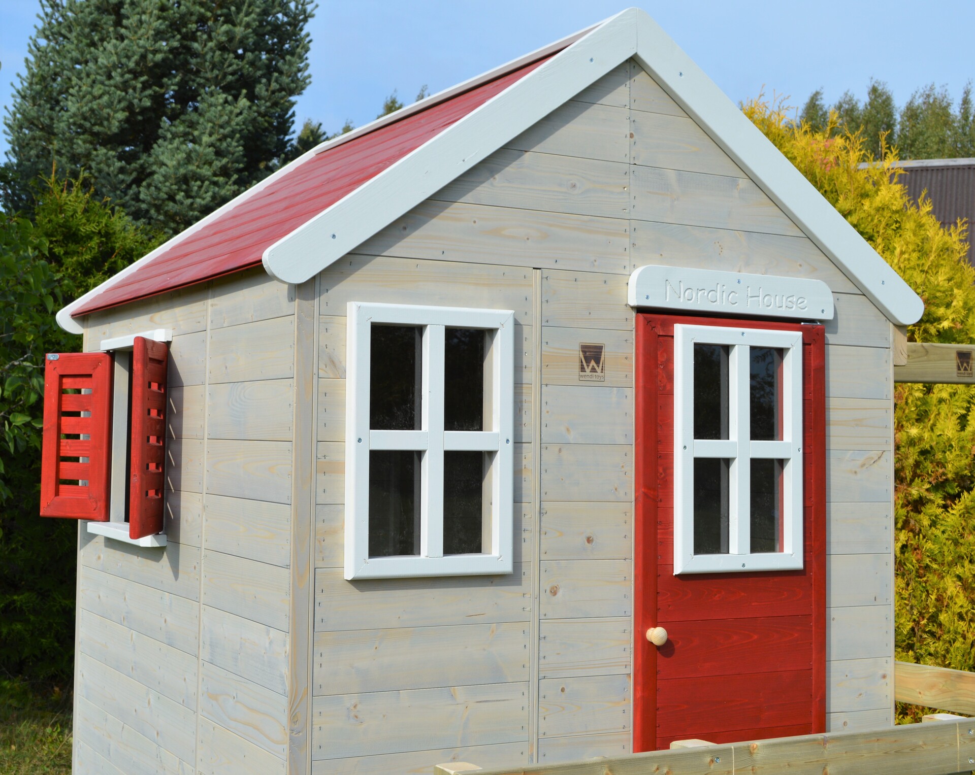 Spielhaus Storch bei leitermann.de günstig kaufen Spielhaus Storch