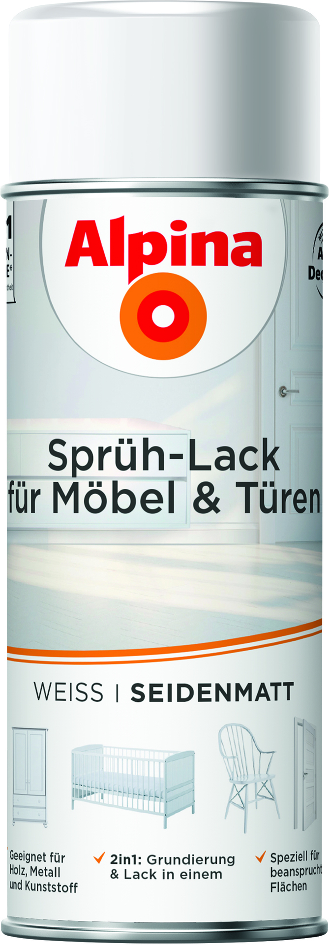 Alpina Farben GmbH Sprüh-Lack für Möbel & Türen