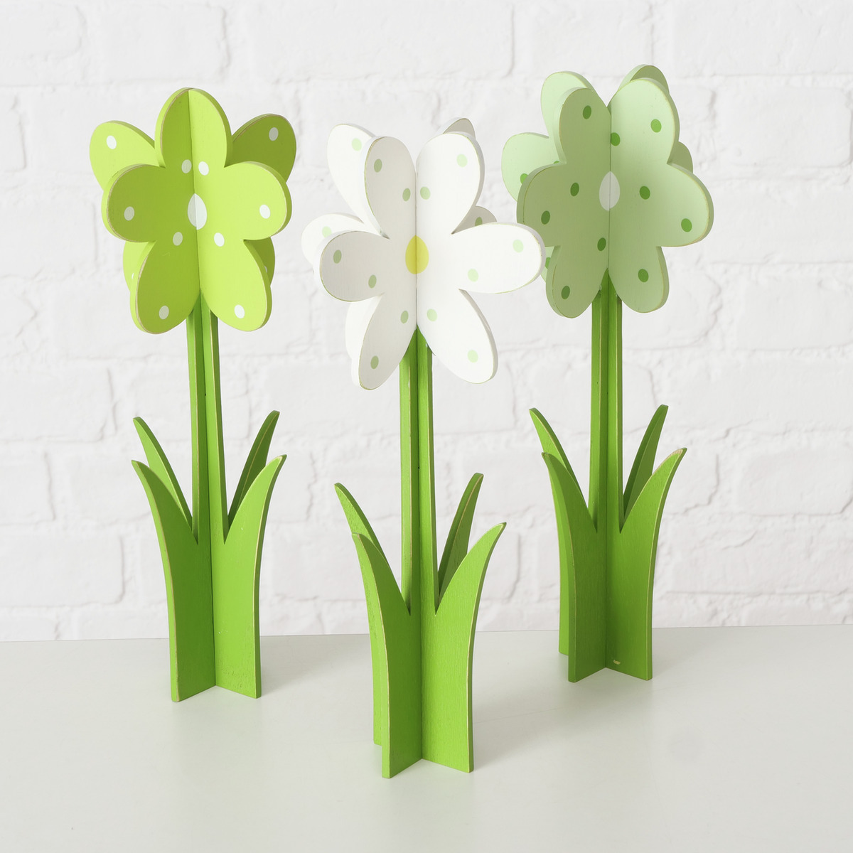 Dekoaufsteller Bloom, 3-fach sortiert