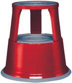 Rollhocker Metall rot bei leitermann.de günstig kaufen Rollhocker Metall rot