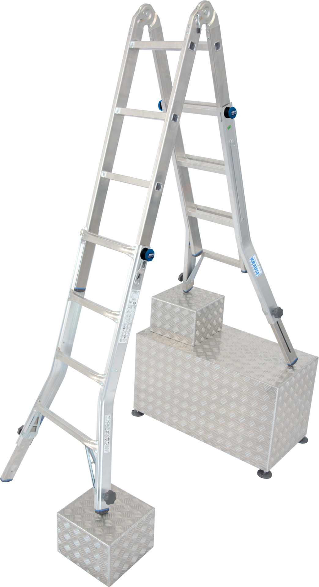 Gelenk-Teleskopleiter Stabilo mit Holmverlängerung bei leitermann.de günstig kaufen Gelenk-Teleskopleiter Stabilo mit Holmverlängerung