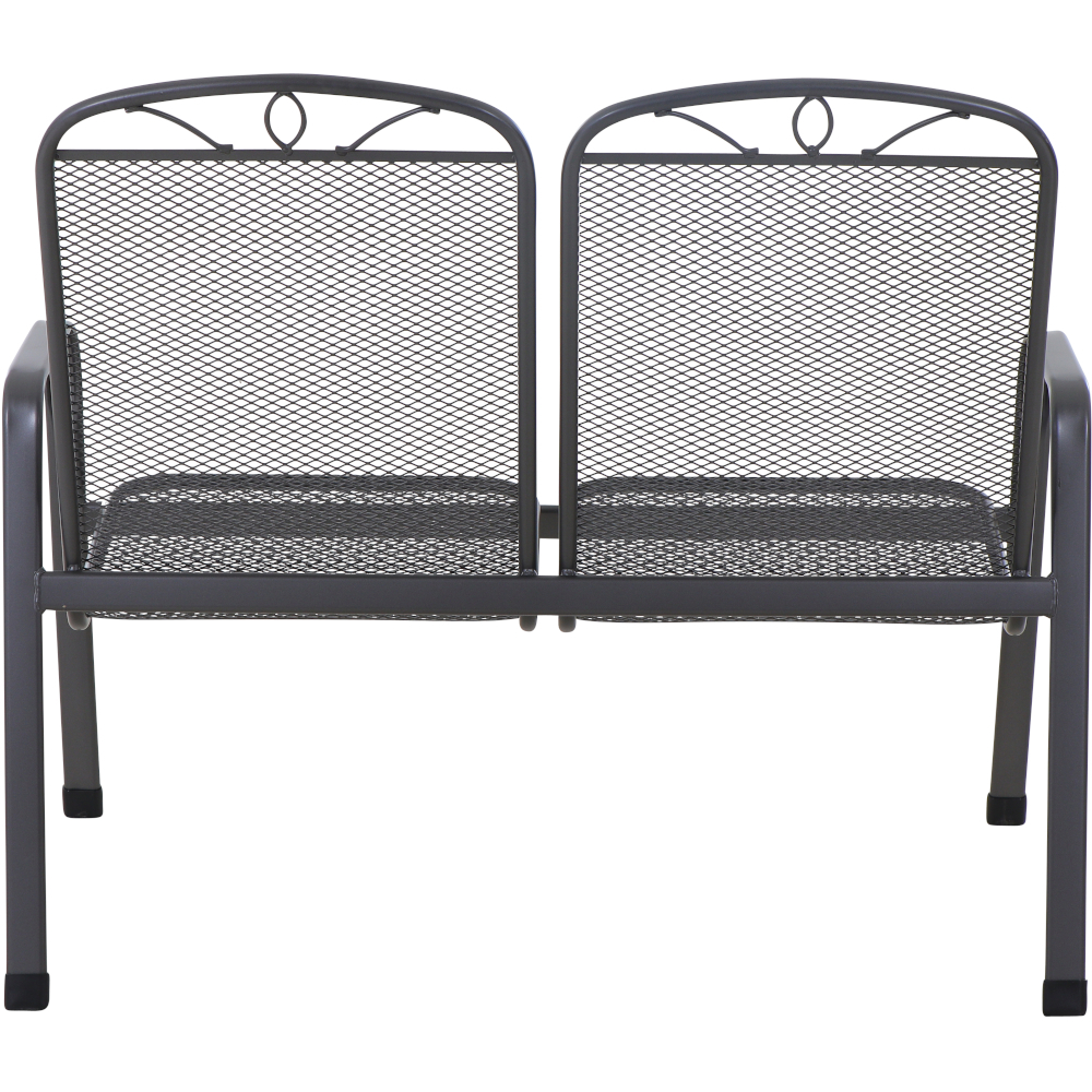 2er Bank Elda, matt-anthrazit