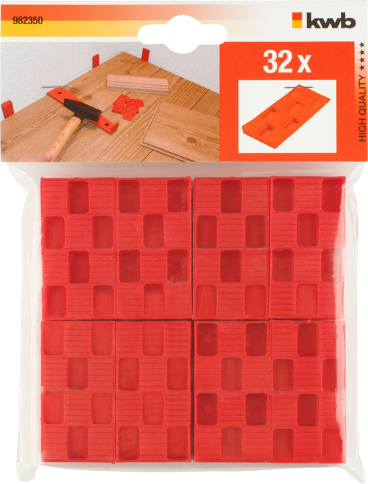 Kunststoffkeile im Beutel