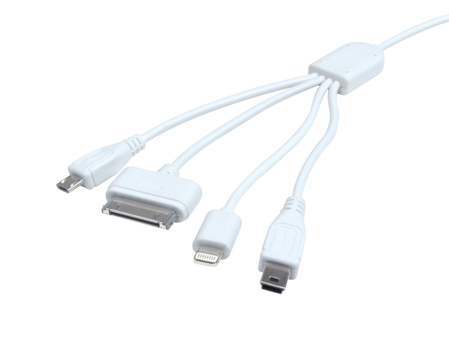 EAL Universal USB Ladekabel mit 4 Adaptern