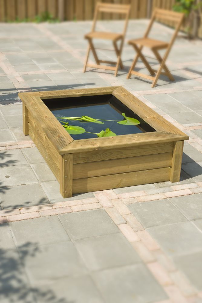 Beckenumrandung Quadro Wood I bei leitermann.de günstig kaufen Beckenumrandung Quadro Wood I