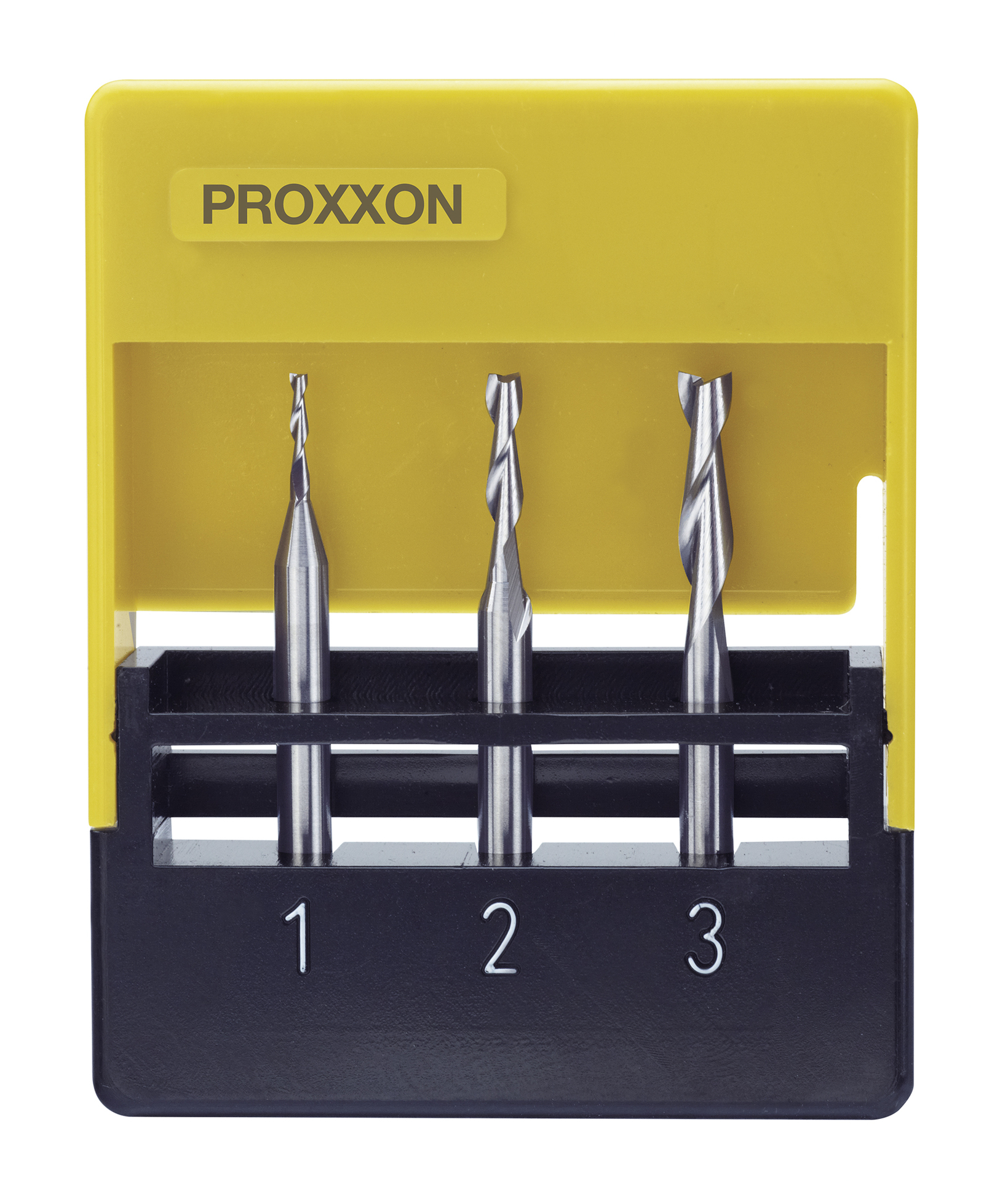 PROXXON GmbH Vollhartmetall-Schaftfräsersatz 3tlg.