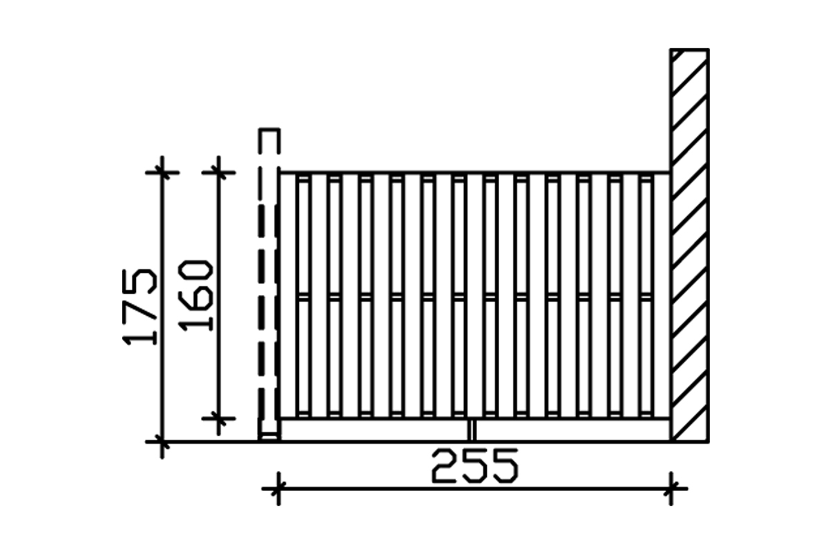 Seitenwand Deckelschalung Douglasie bei leitermann.de günstig kaufen Seitenwand Deckelschalung Douglasie