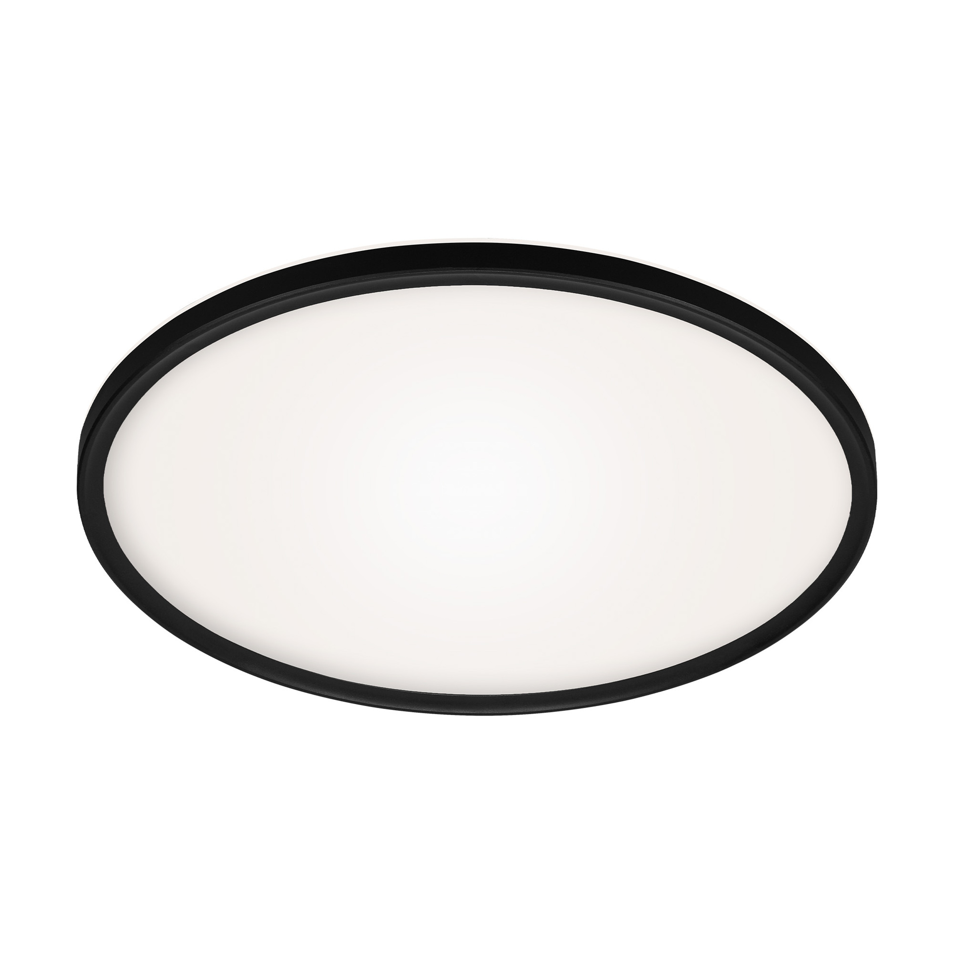 SLIM Ultraflaches LED Panel mit LED Backlight, schwarz