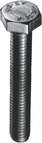 Sechskantschraube DIN 933 M 5x 16 A2 E-NORMpro 100 Stück