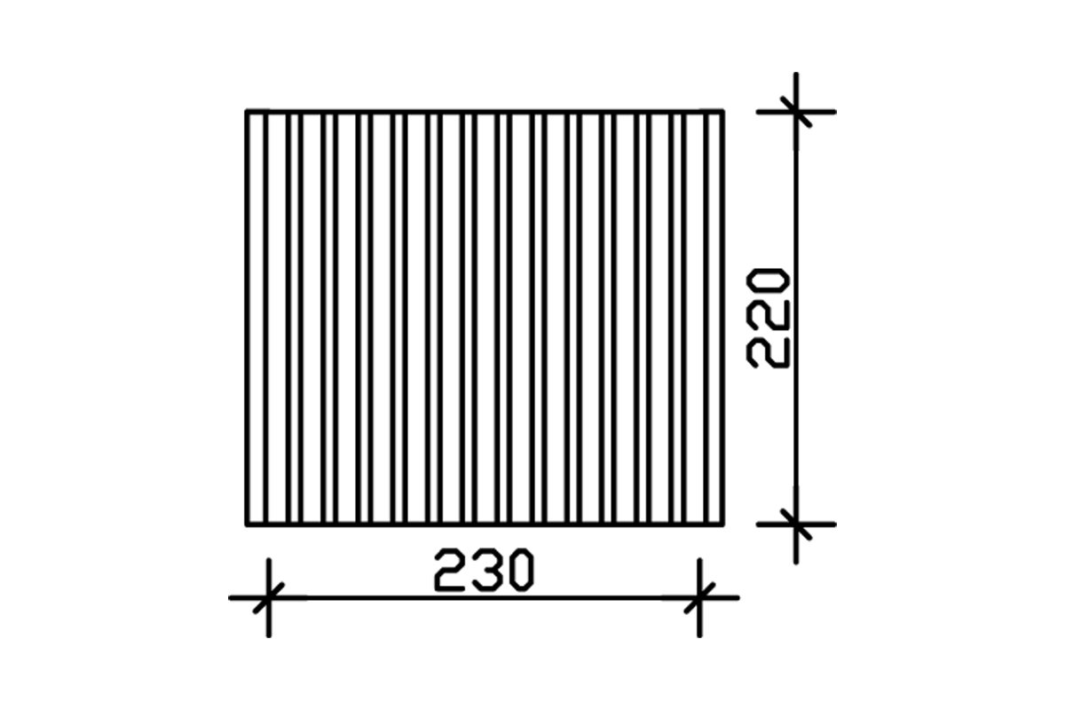 Seitenwand aus Deckeschalung 20x120mm Fichte bei leitermann.de günstig kaufen Seitenwand aus Deckeschalung 20x120mm Fichte