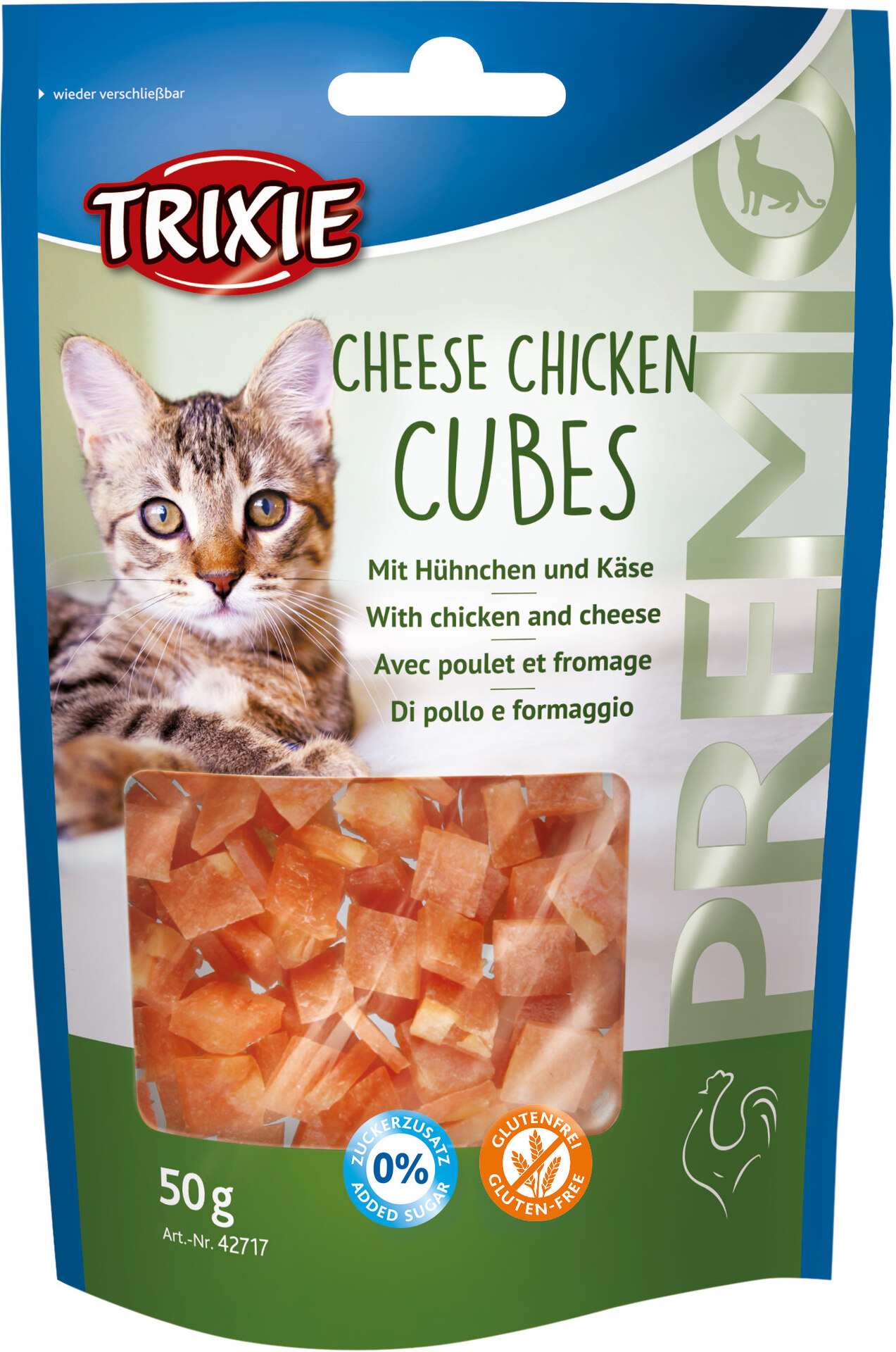 Trixie Heimtierbedarf PREMIO Cheese Chicken Cubes