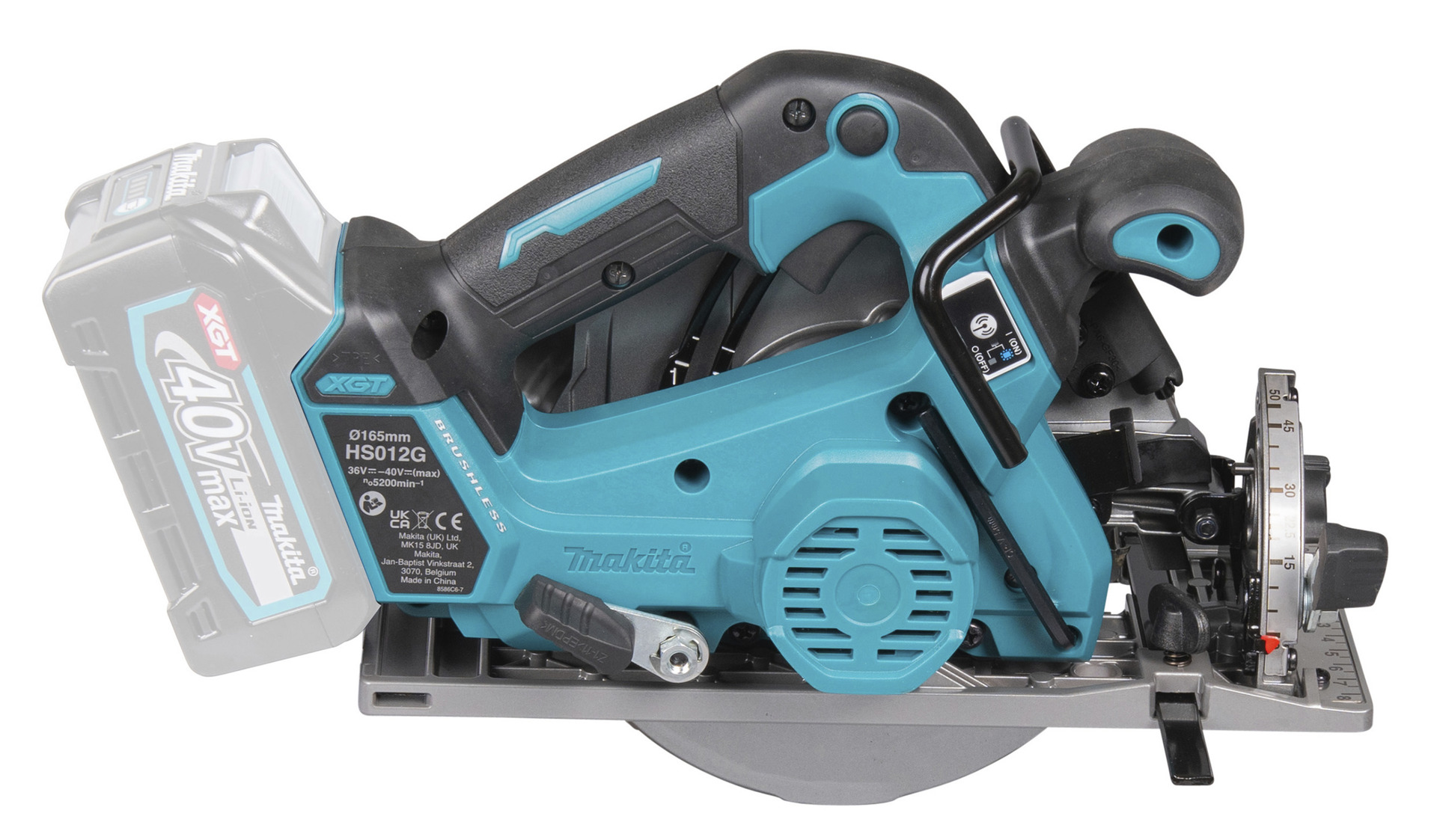 Akku-Handkreissäge HS012GZ, 57m, 40V bei leitermann.de günstig kaufen Akku-Handkreissäge HS012GZ, 57m, 40V