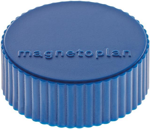 Magnet D34mm VE 10 Stück Haftkraft 2000g dunkelblau 1 Stück