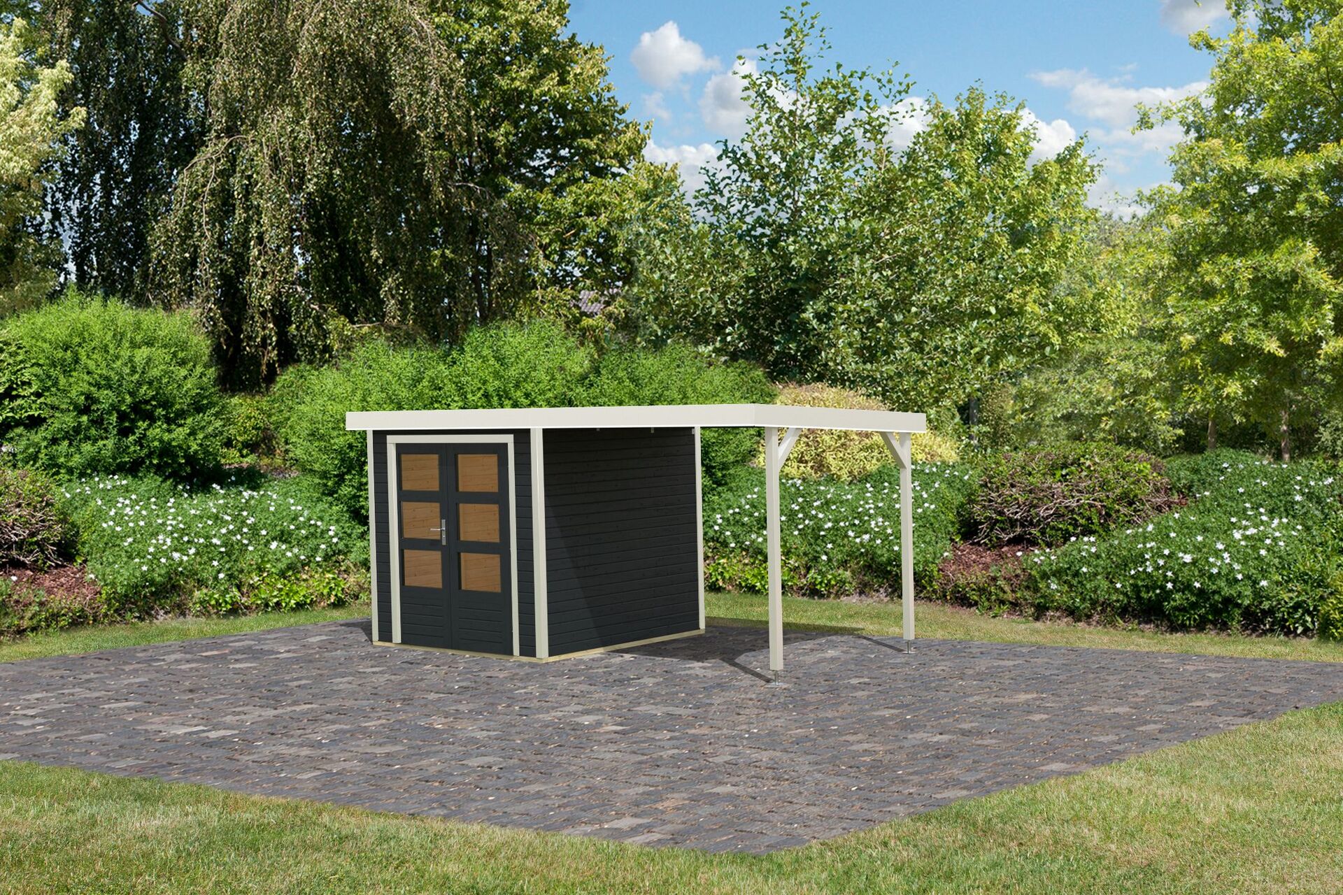 Gartenhaus Osterby C SET