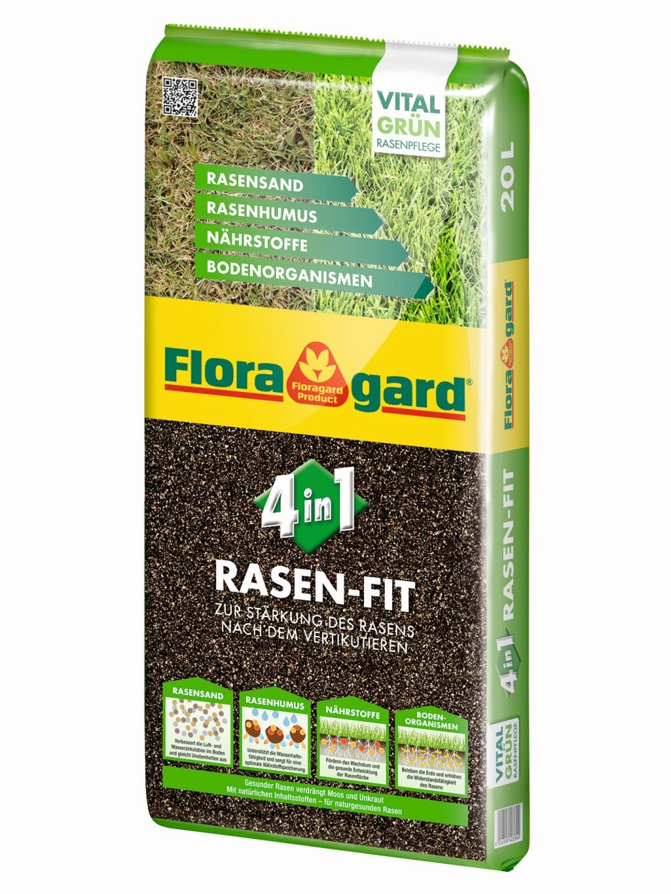 Floragard Vertriebs GmbH Floragard Rasen-Fit 4 in 1