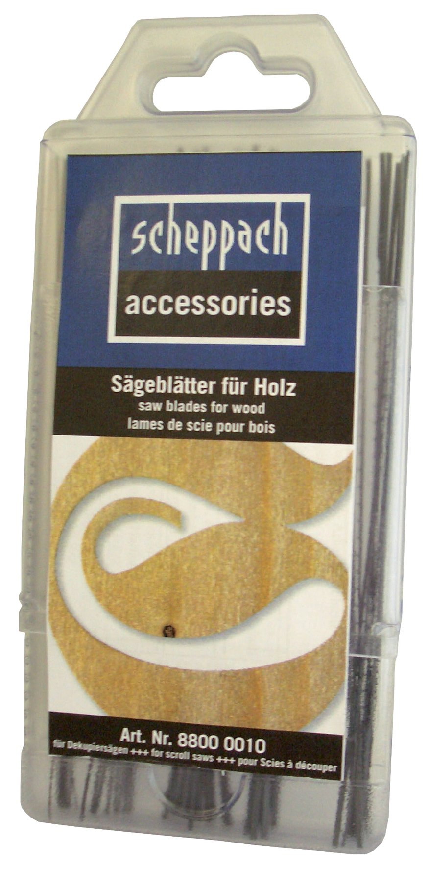 Scheppach Universal Sägeblatt-Set 5 x 12 Stück