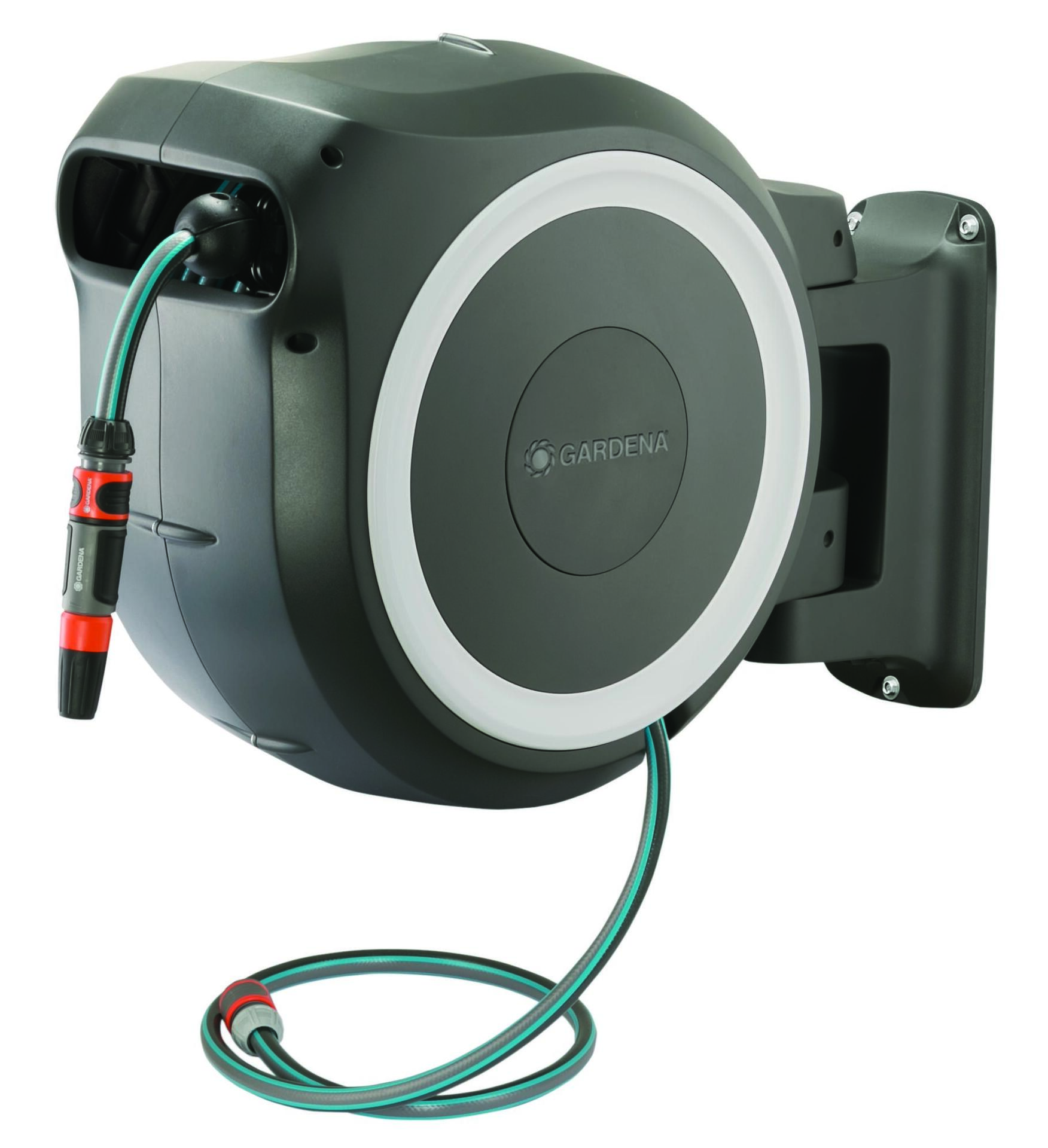 Wand-Schlauchbox RollUp L (weiß) 30 m bei leitermann.de günstig kaufen Wand-Schlauchbox RollUp L (weiß) 30 m