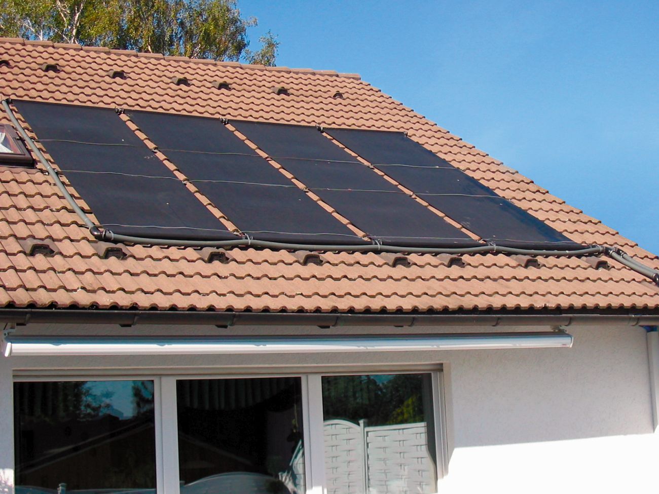 Solarabsorber – Set 4 m x 1,20 m incl. Montageset