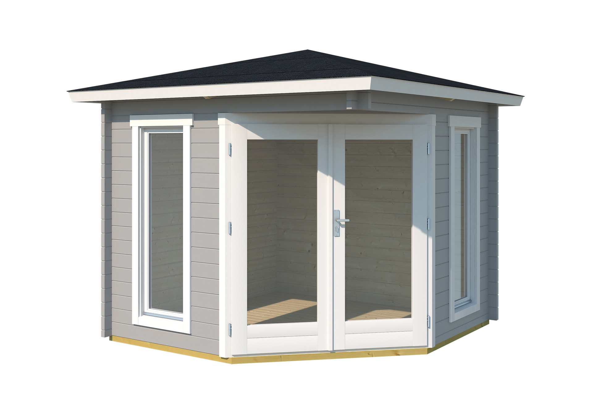 5-Eck Gartenhaus 408