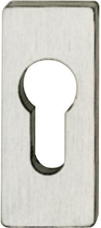 PT-Schlüsselrosette,PZ 0 17 1768,eck.,F69 matt