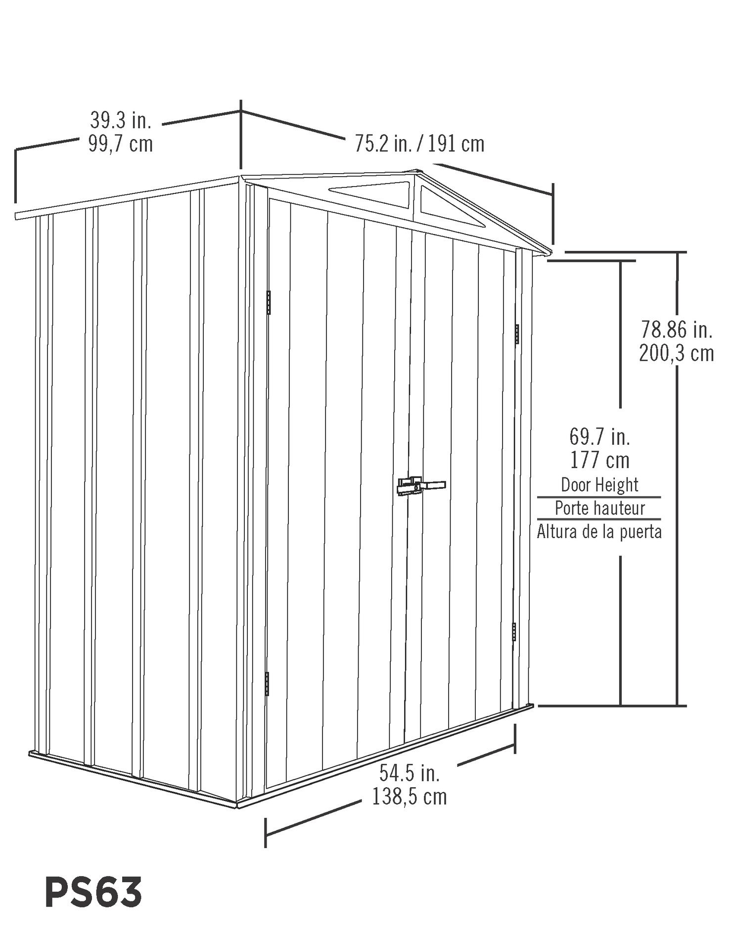 Spacemaker Geräteschrank 6x3 bei leitermann.de günstig kaufen Spacemaker Geräteschrank 6x3