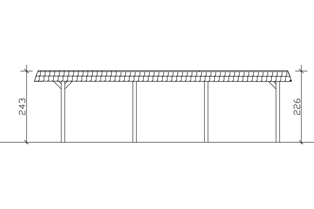 Carport Wendland bei leitermann.de günstig kaufen Carport Wendland