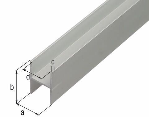 H-Profil Aluminium