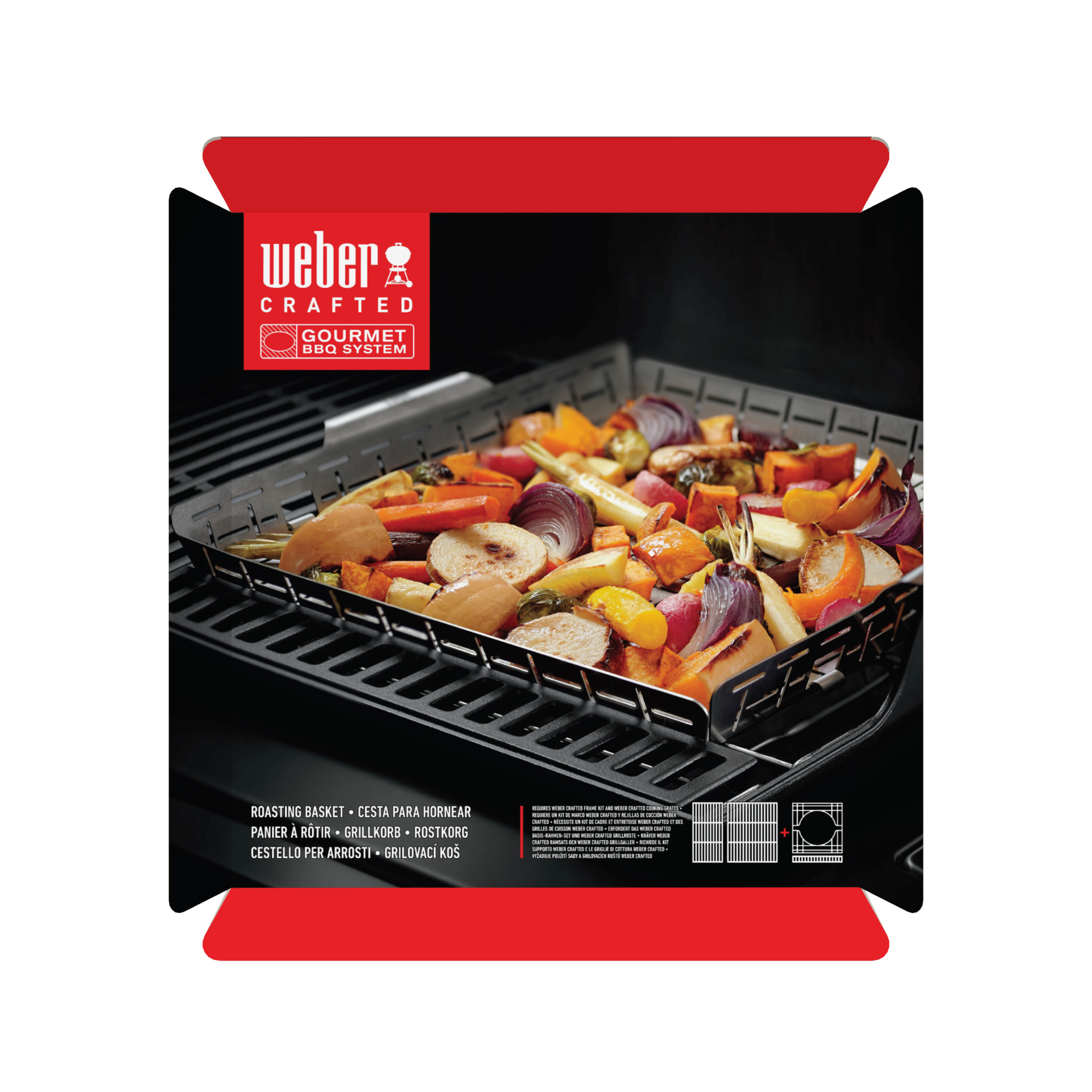 CRAFTED Grillkorb - Gourmet BBQ System