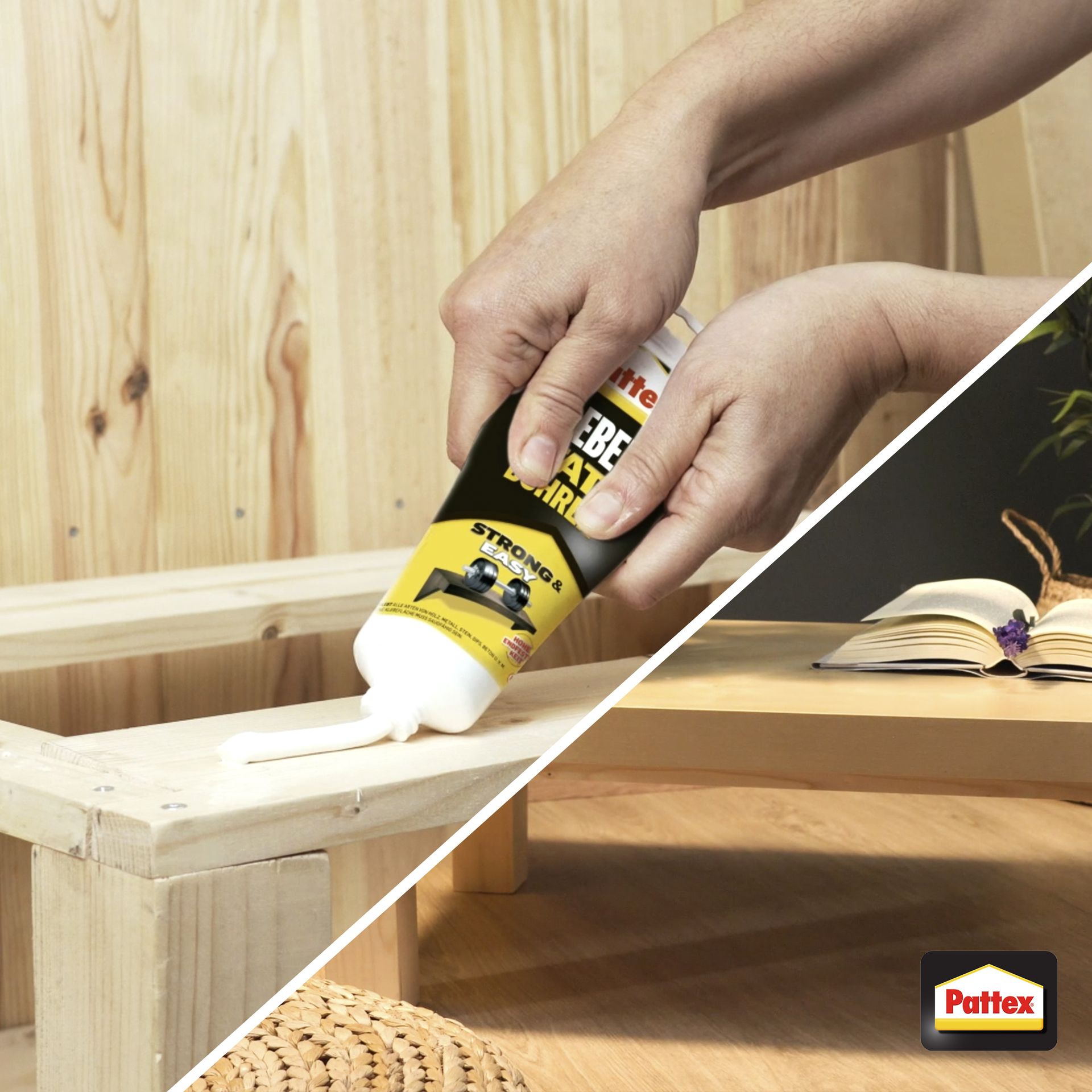 Pattex Kleben statt Bohren