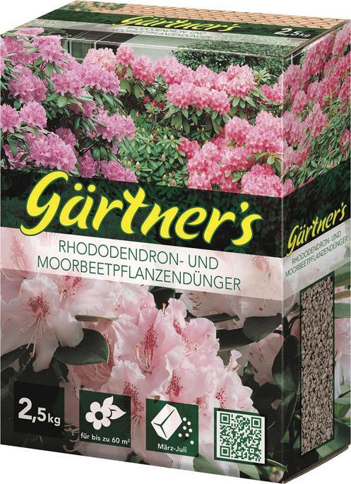 Rhododendrondünger 2,5 kg org.-mineral.