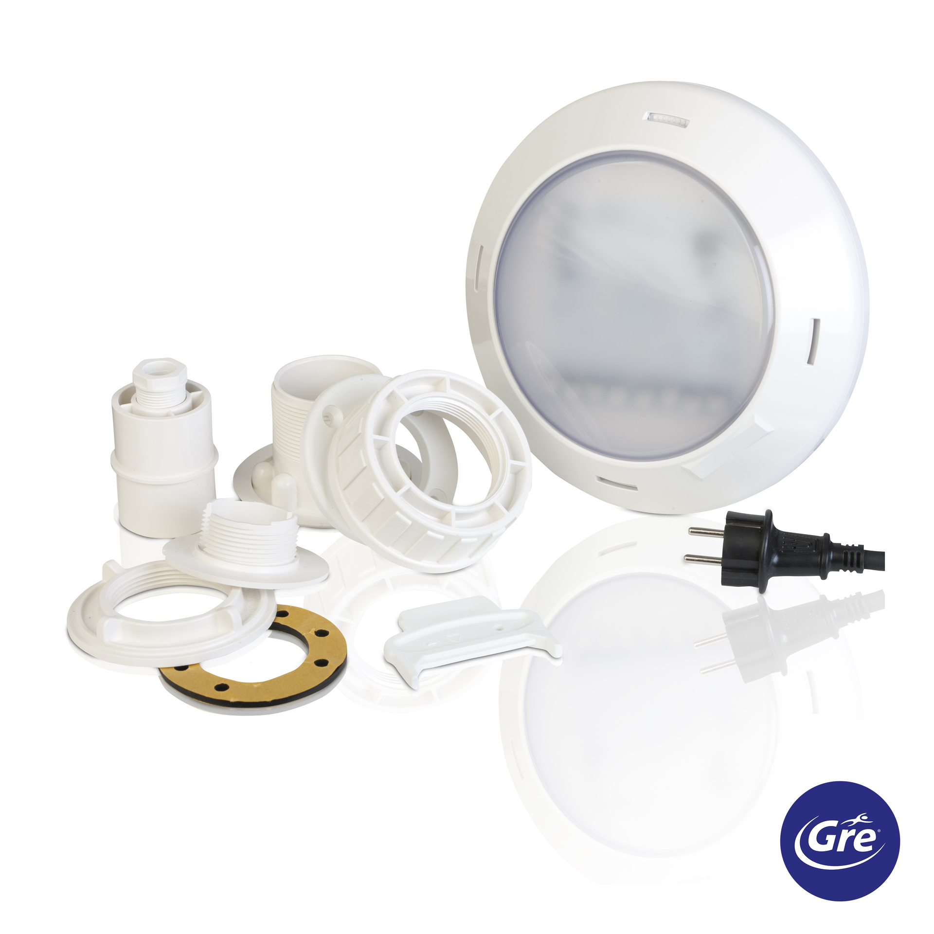 LED Projektor für Pools, weiß