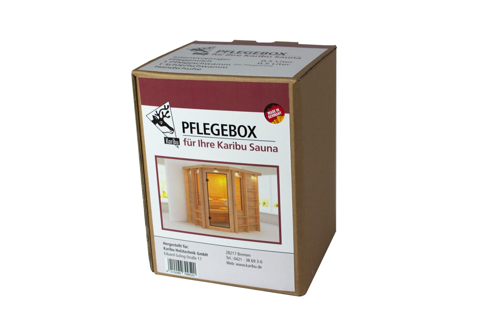 Saunazubehör Pflegebox für den Innenbereich