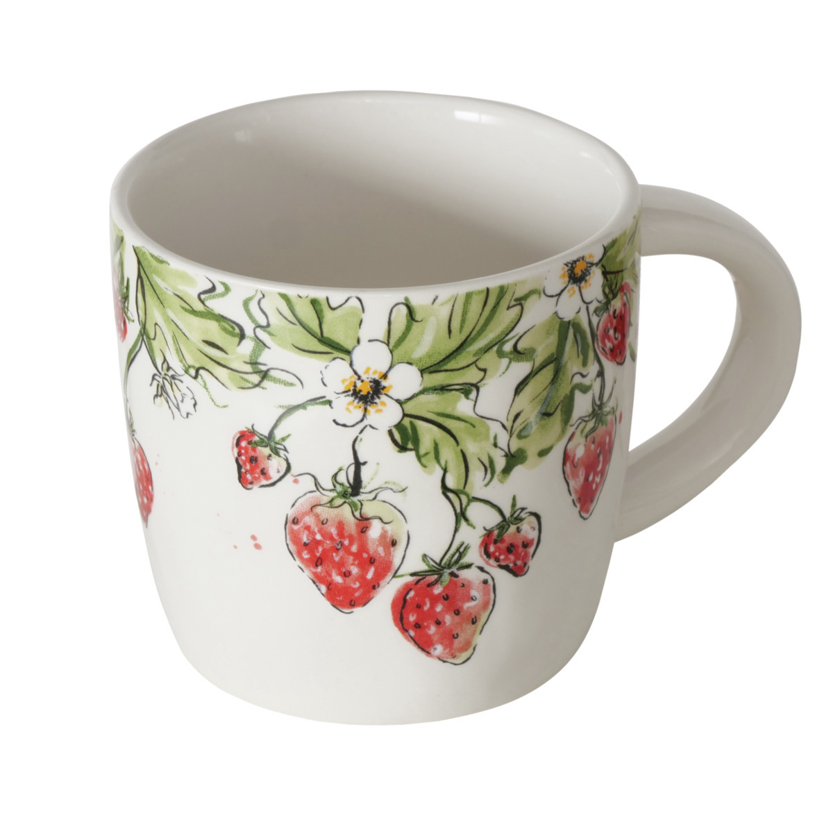 Jumbobecher Strawberry, 2-fach sortiert