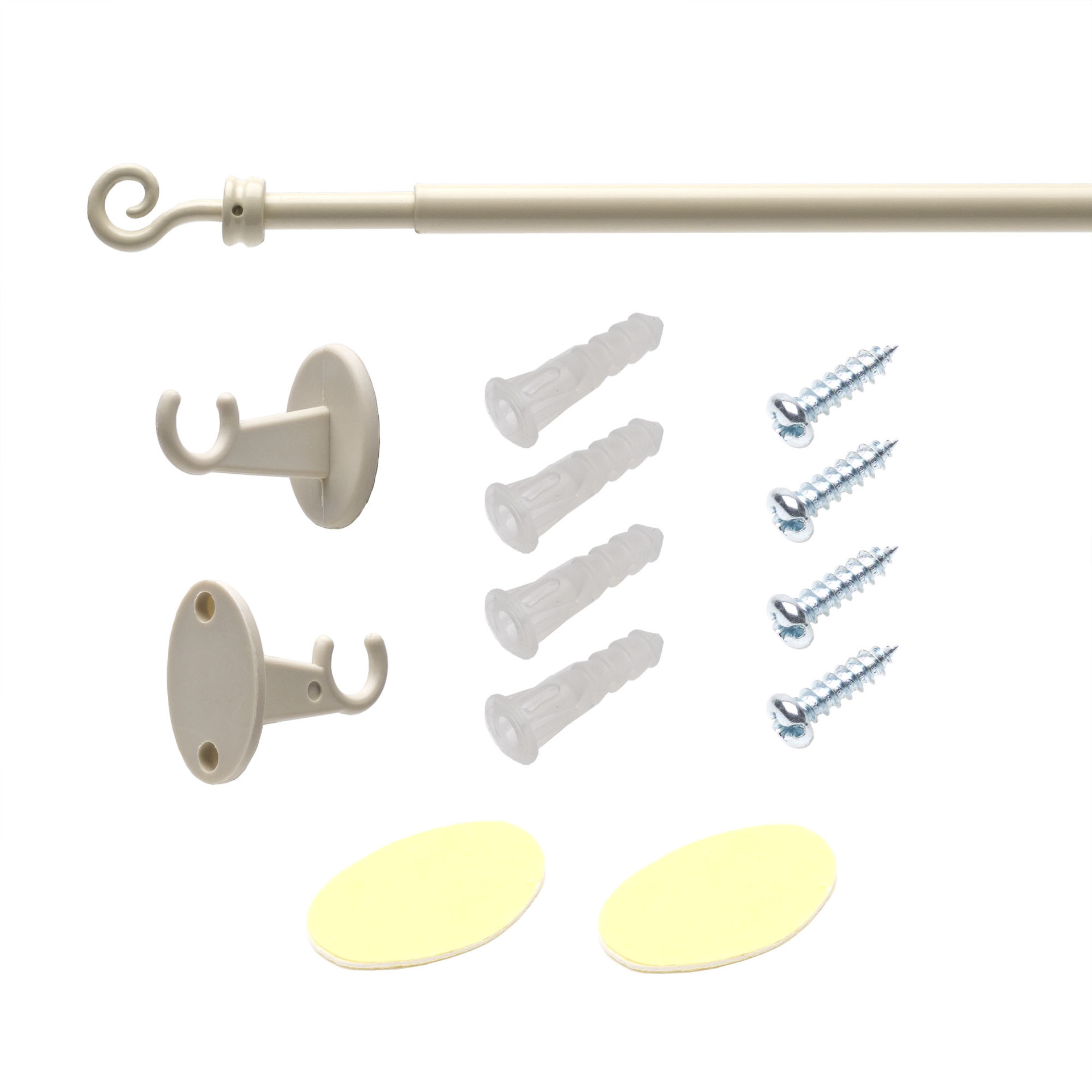 Scheibenstange Messina 8 mm Cafehausstange