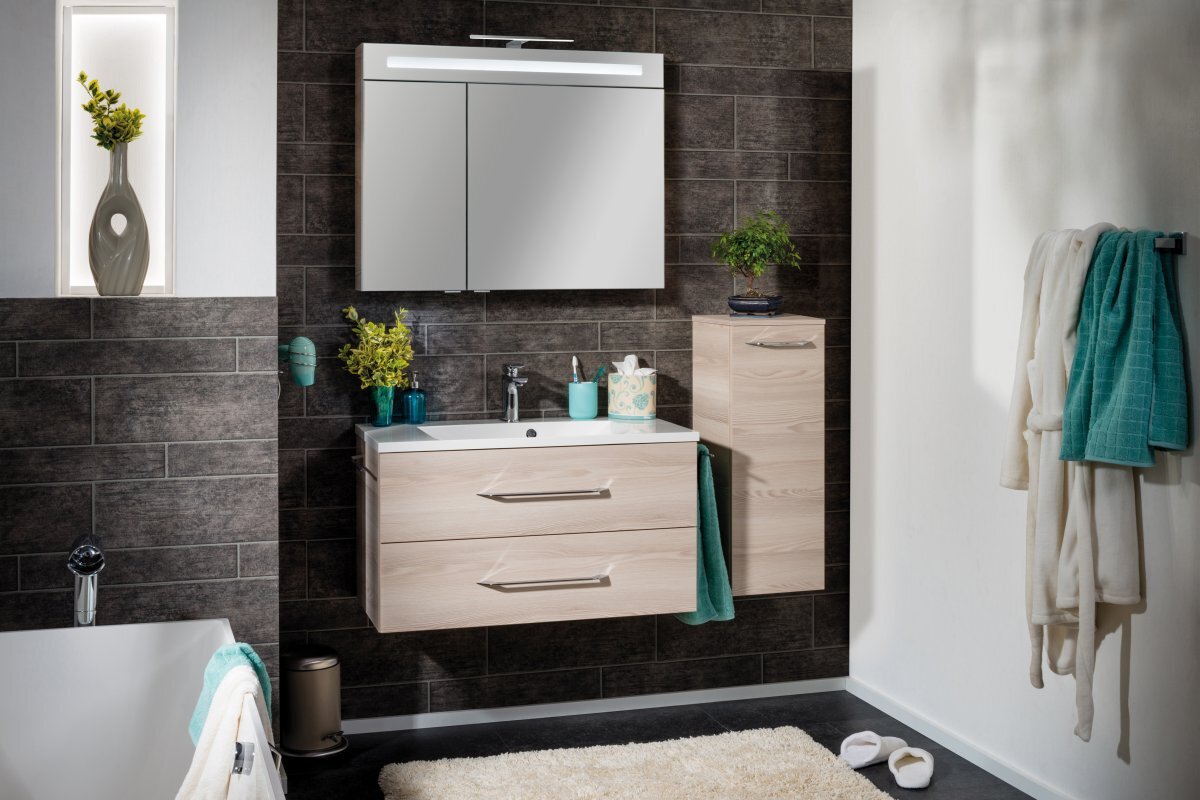 B.clever Midischrank 30,5x81x32cm bei leitermann.de günstig kaufen B.clever Midischrank 30,5x81x32cm