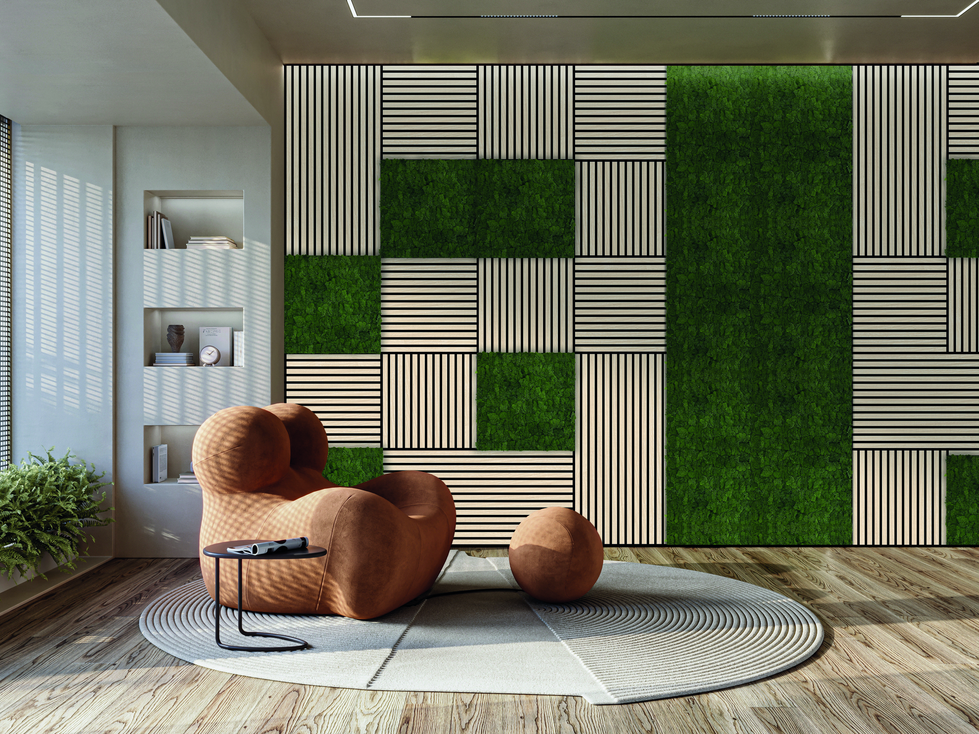 Wandpaneel Modular Wall Echtmoos bei leitermann.de günstig kaufen Wandpaneel Modular Wall Echtmoos