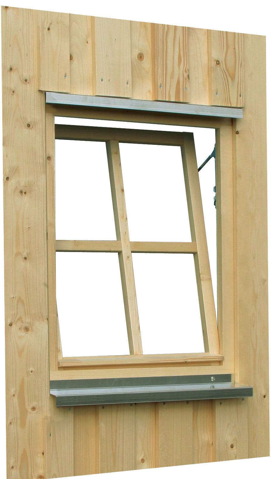 Einzelfenster für Carports