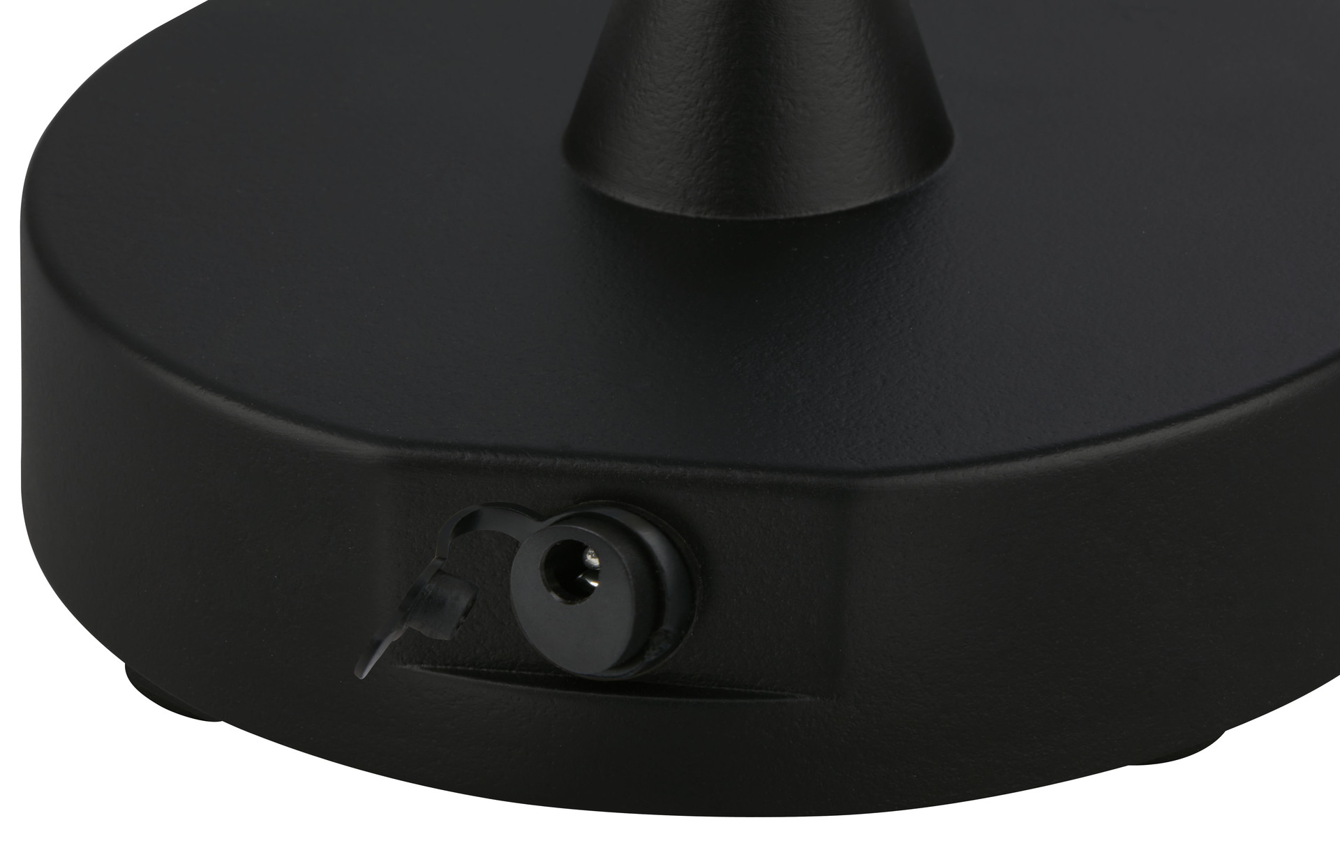 Plug&Play Akku LED Tischleuchte LOLE, schwarz