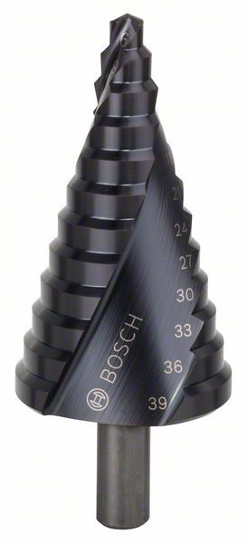 Stufenbohrer HSS-AlTiN, 6 - 39 mm, 10 mm