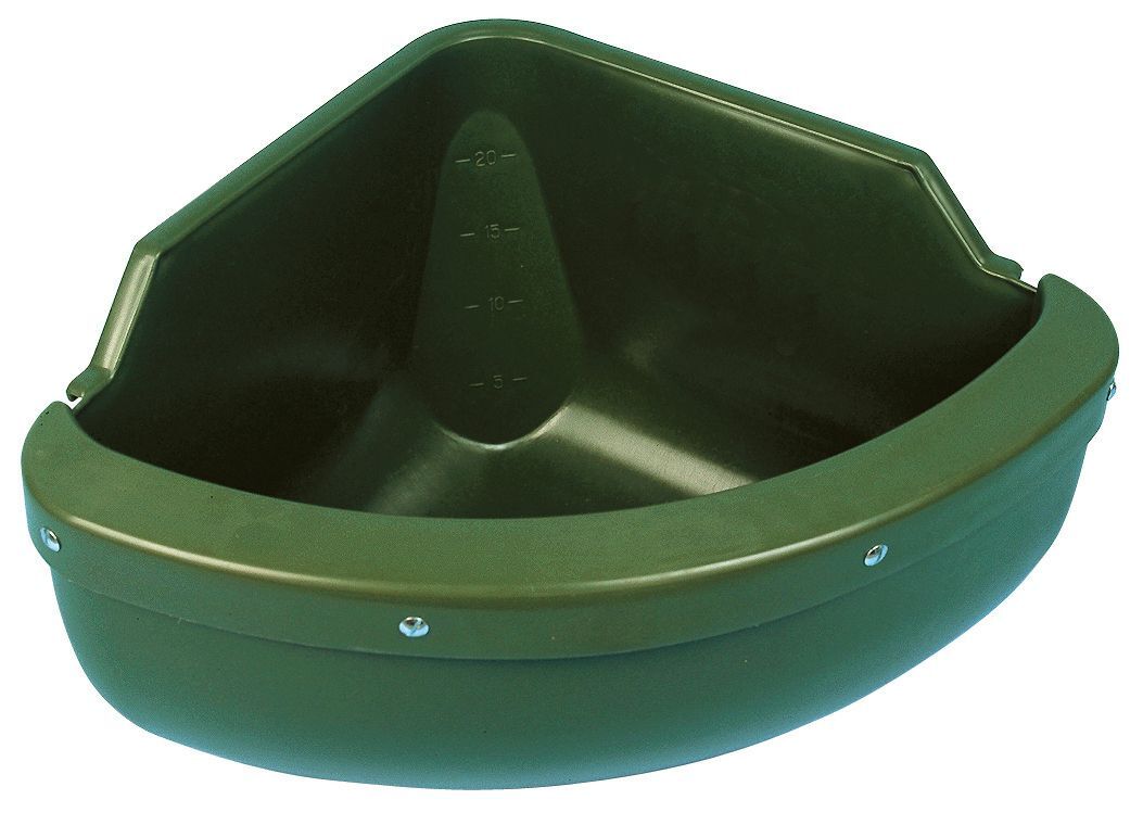 Futtertrog Eckmodell inklusive Beißkante, Kunststoff bei leitermann.de günstig kaufen Futtertrog Eckmodell inklusive Beißkante, Kunststoff