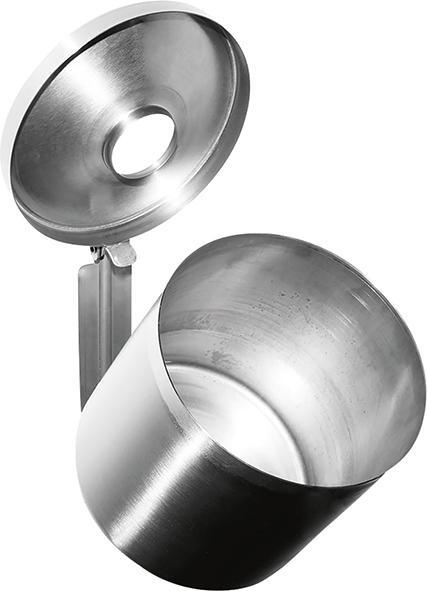 Kipp-Wandascher Rondo Junior Edelstahl 1 Stück