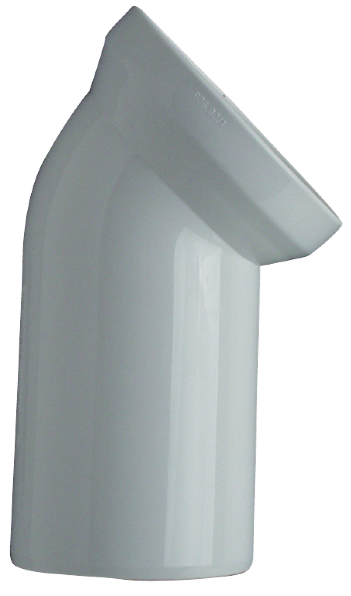 Conmetall WC-Ablaufbogen Kunststoff weiß