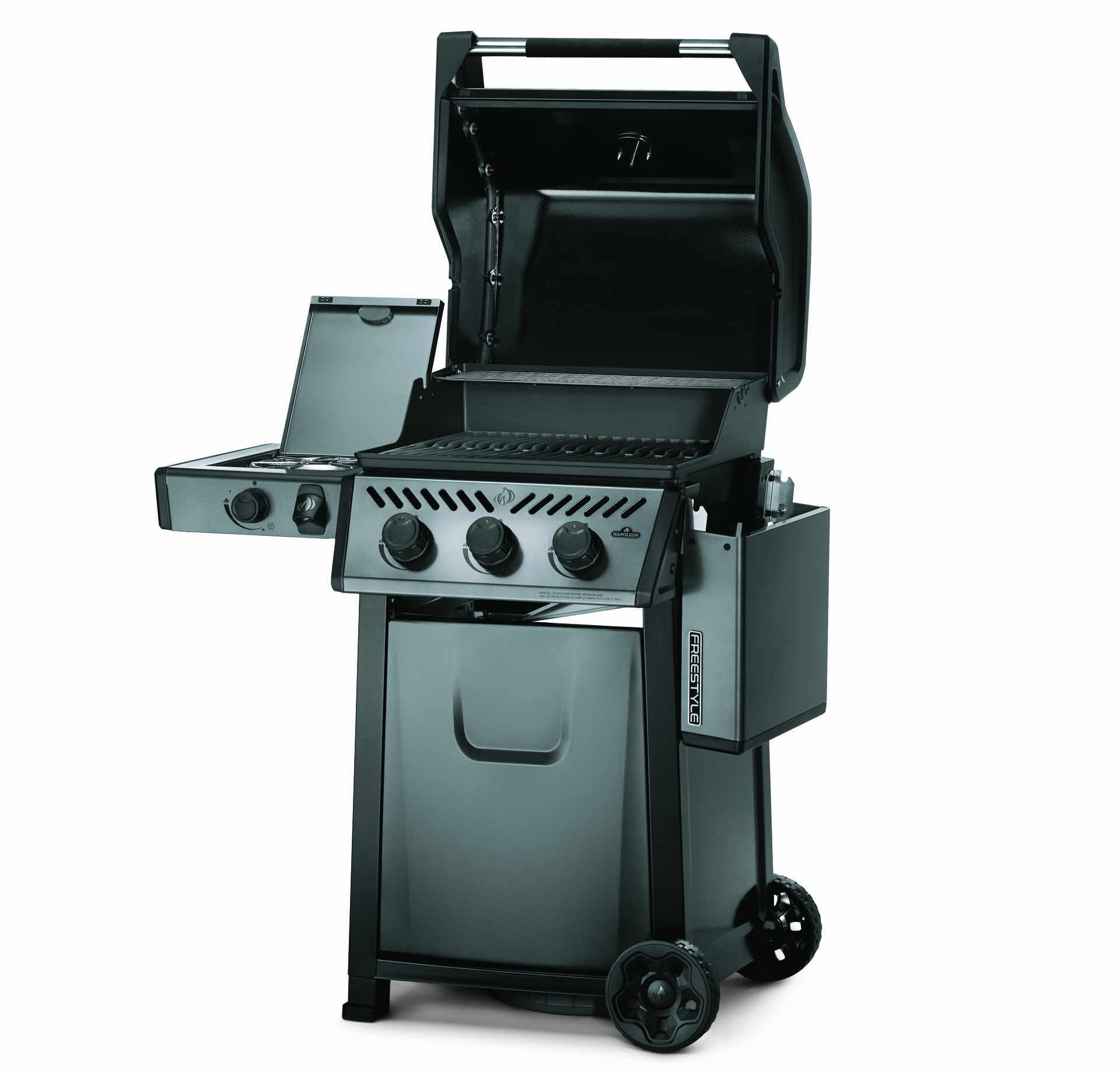 Gasgrill Freestyle 365, mit Seitenbrenner, Graphit bei leitermann.de günstig kaufen Gasgrill Freestyle 365, mit Seitenbrenner, Graphit