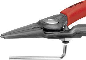 Präzisions-Sicherungsringzange Knipex gebogen A01 bei leitermann.de günstig kaufen Präzisions-Sicherungsringzange Knipex gebogen A01