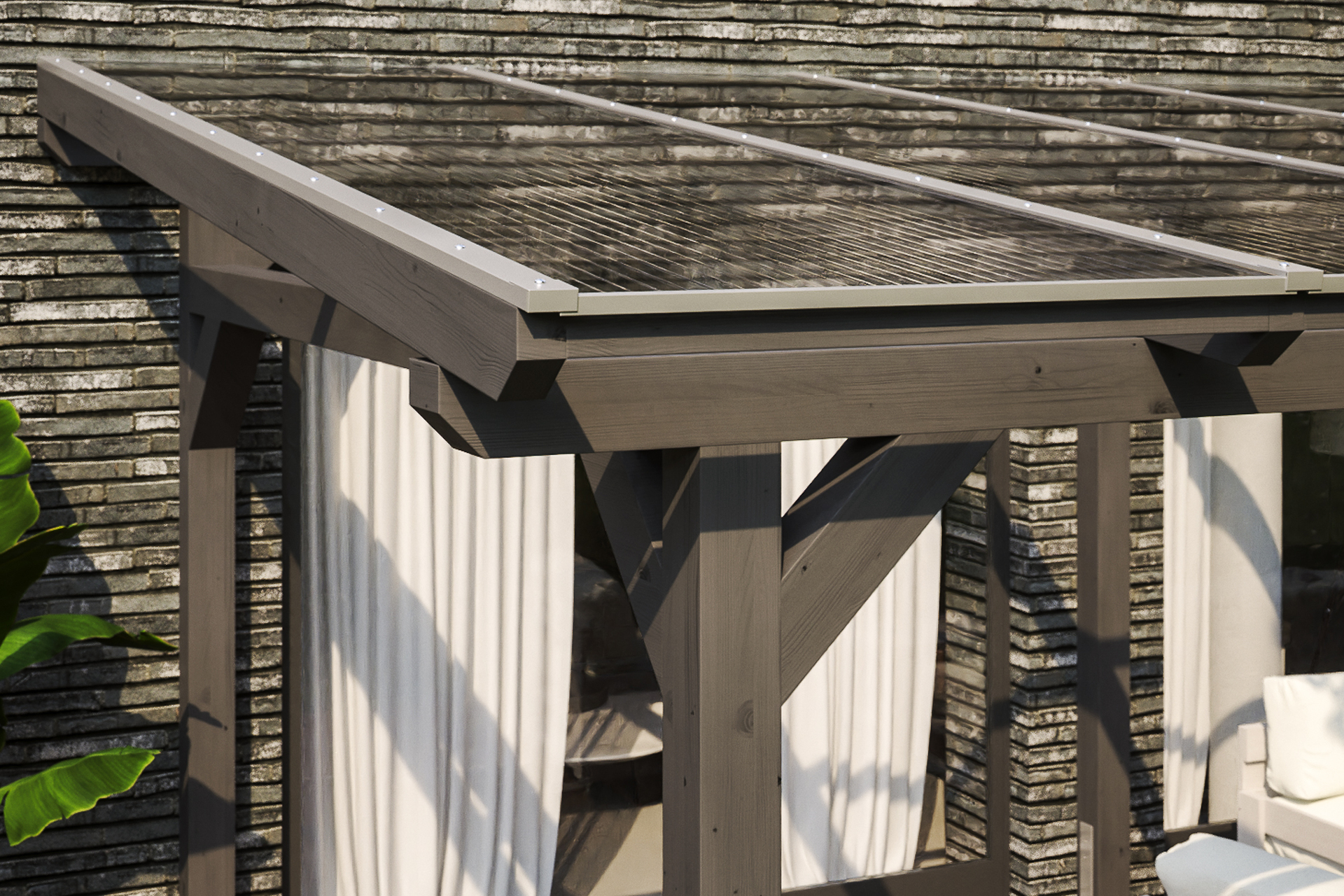 Terrassenüberdachung Siena bei leitermann.de günstig kaufen Terrassenüberdachung Siena